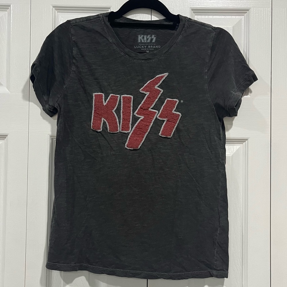 Lucky Brand • Kiss Band Short Sleeve Tee Size Medium